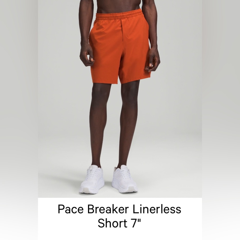 Lululemon Pace Breaker Linerless Short 7"